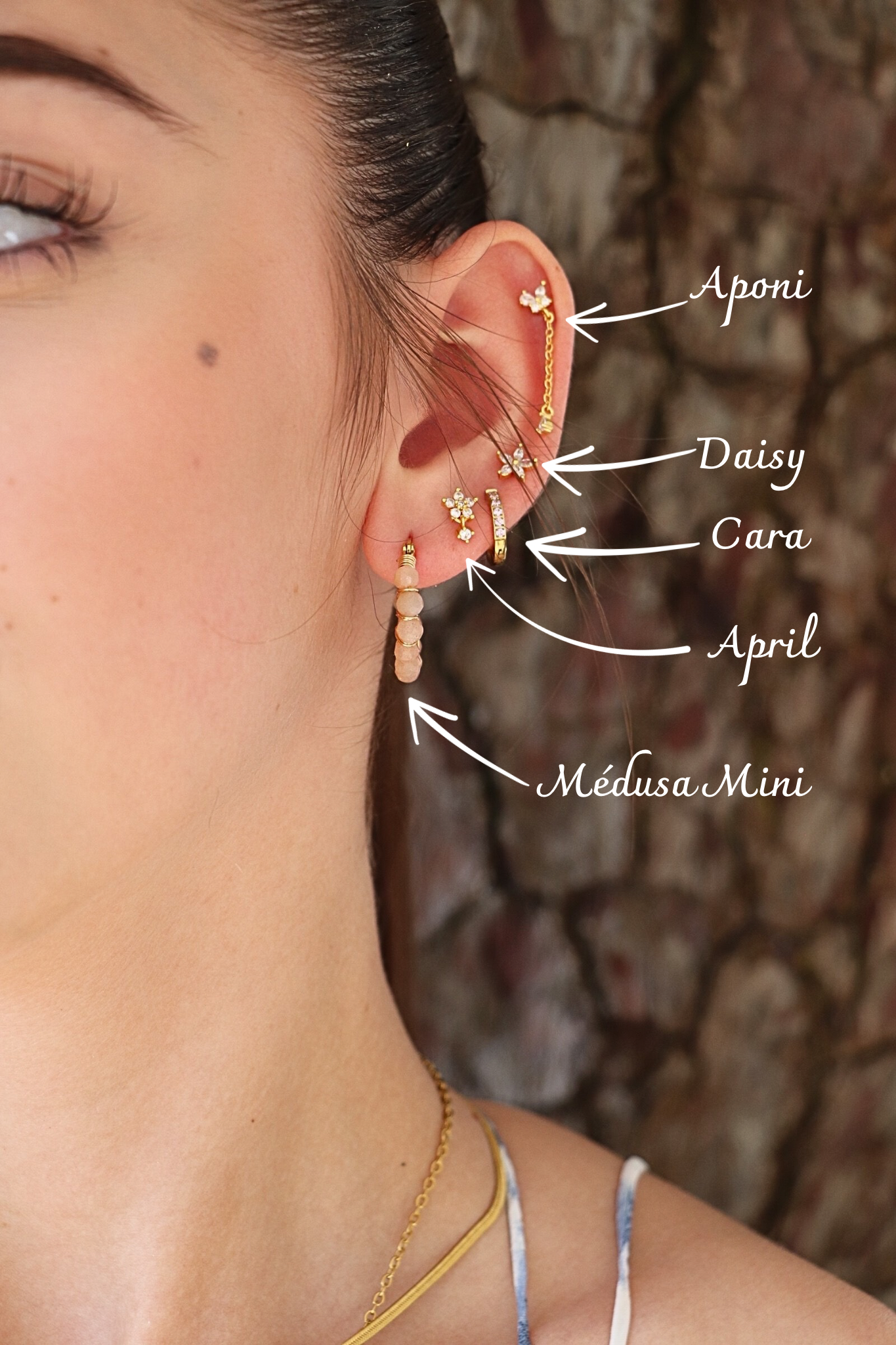 Boucles d’Oreilles Médusa Mini – Image 2
