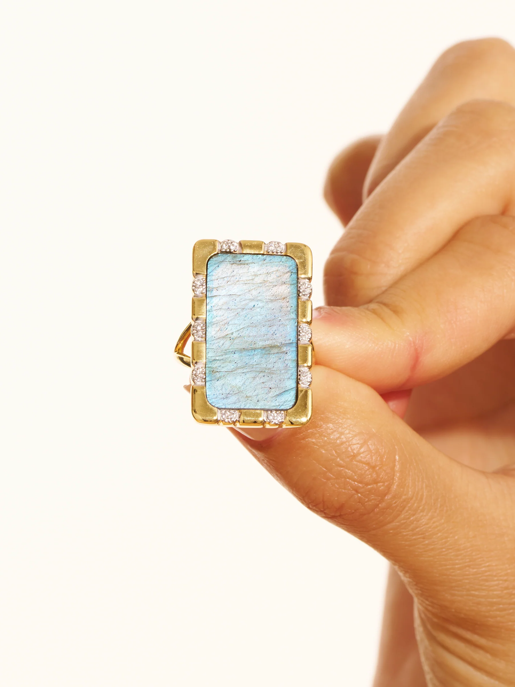 Bague Bianca - Labradorite – Image 2