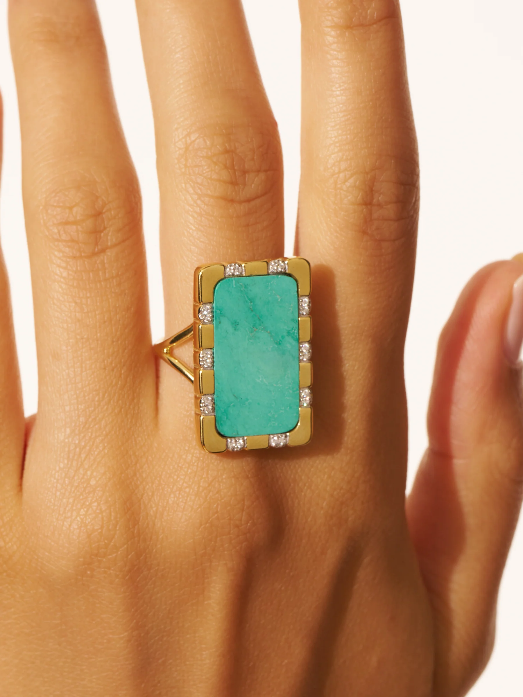 Bague Bianca - Turquoise – Image 2