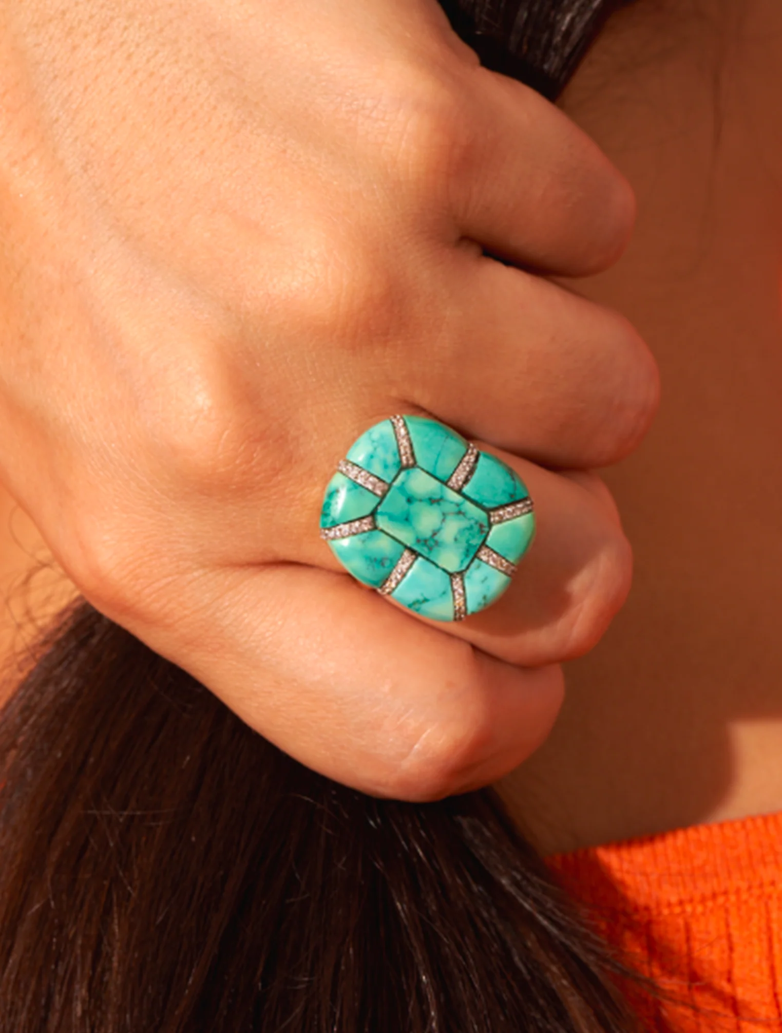 Bague Reem - Turquoise – Image 2