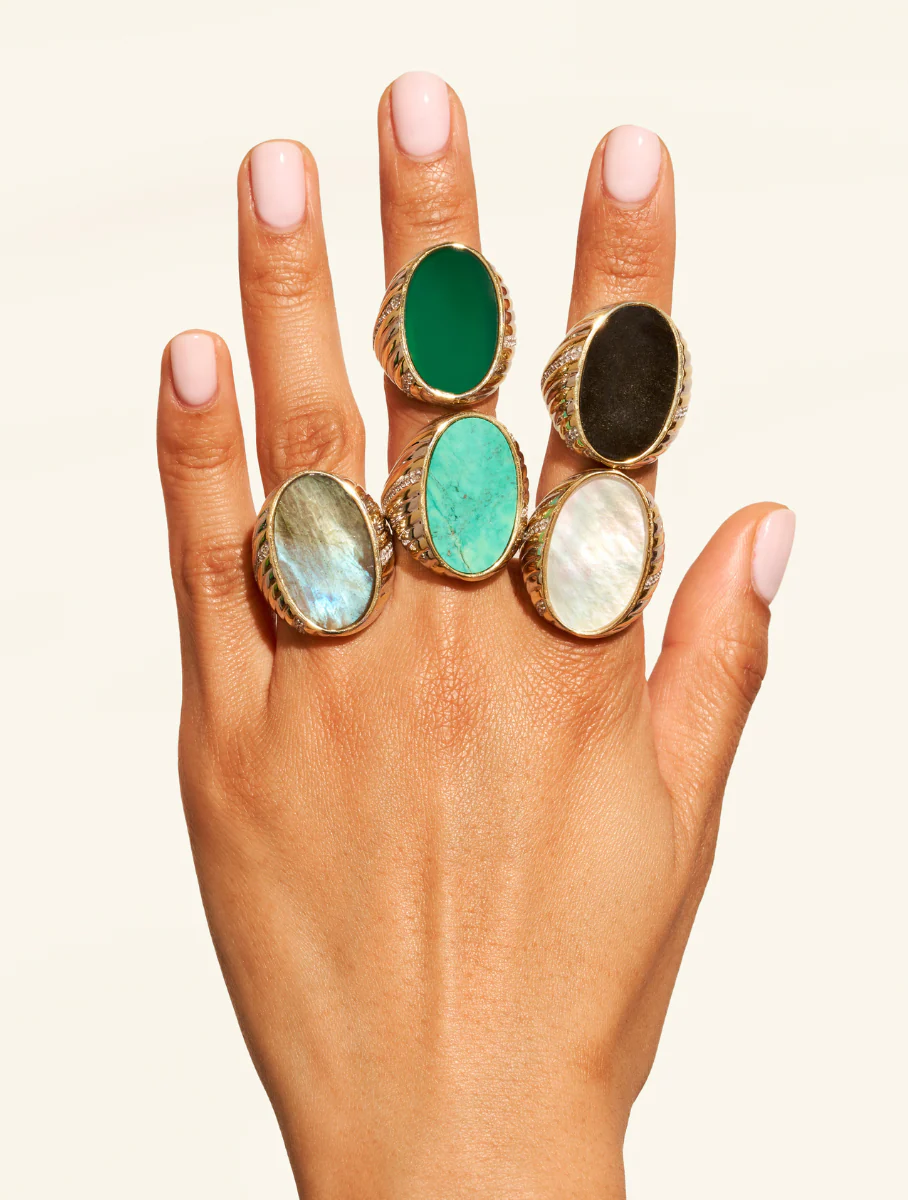 Bague Amara - Labradorite – Image 4