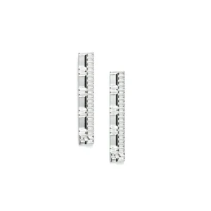 Boucles d'oreille Gearing S argent - Isabelle Michel