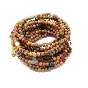 Bracelets jaspe et charms Lucky 13 - Lara Curcio Jewelry