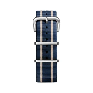 Bracelet nato rayé interchangeable 22mm - oxygen watch