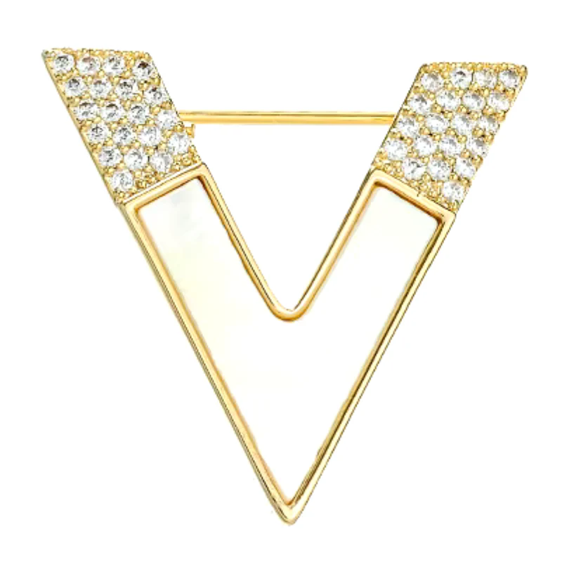 Broche Décolleté Strass – Image 2