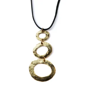 Collier pendentif Positano doré - Carole Saint Germes