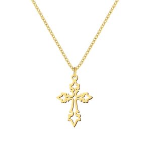 Collier croix