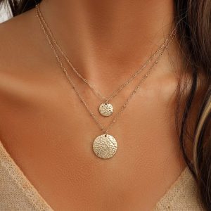 Collier multirang médailles