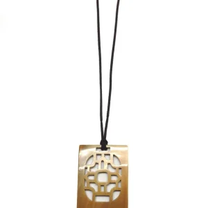 Pendentif en corne - Editions LESSisRARE Bijoux