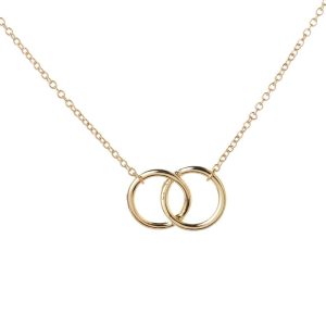 collier fin femme