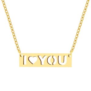 Collier I love you