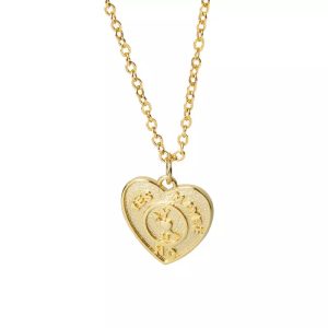 Collier pendentif coeur femme