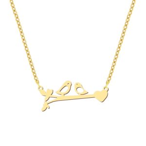 Collier pendentif oiseaux