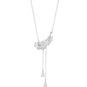 Collier plume argent 925