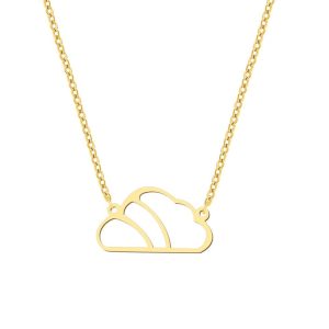 Collier ras du cou pendentif nuage