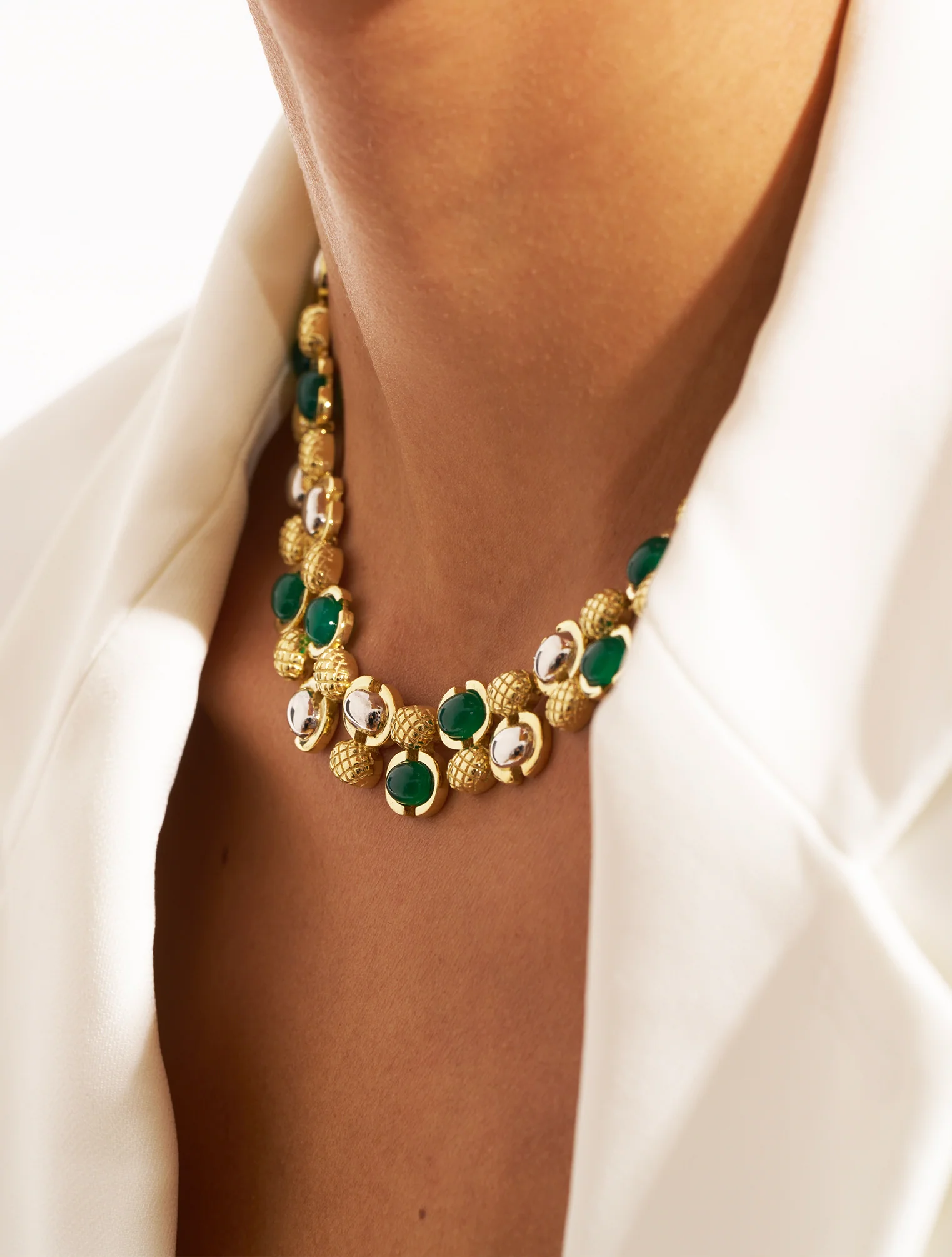 Collier Amara - Onyx Vert – Image 3