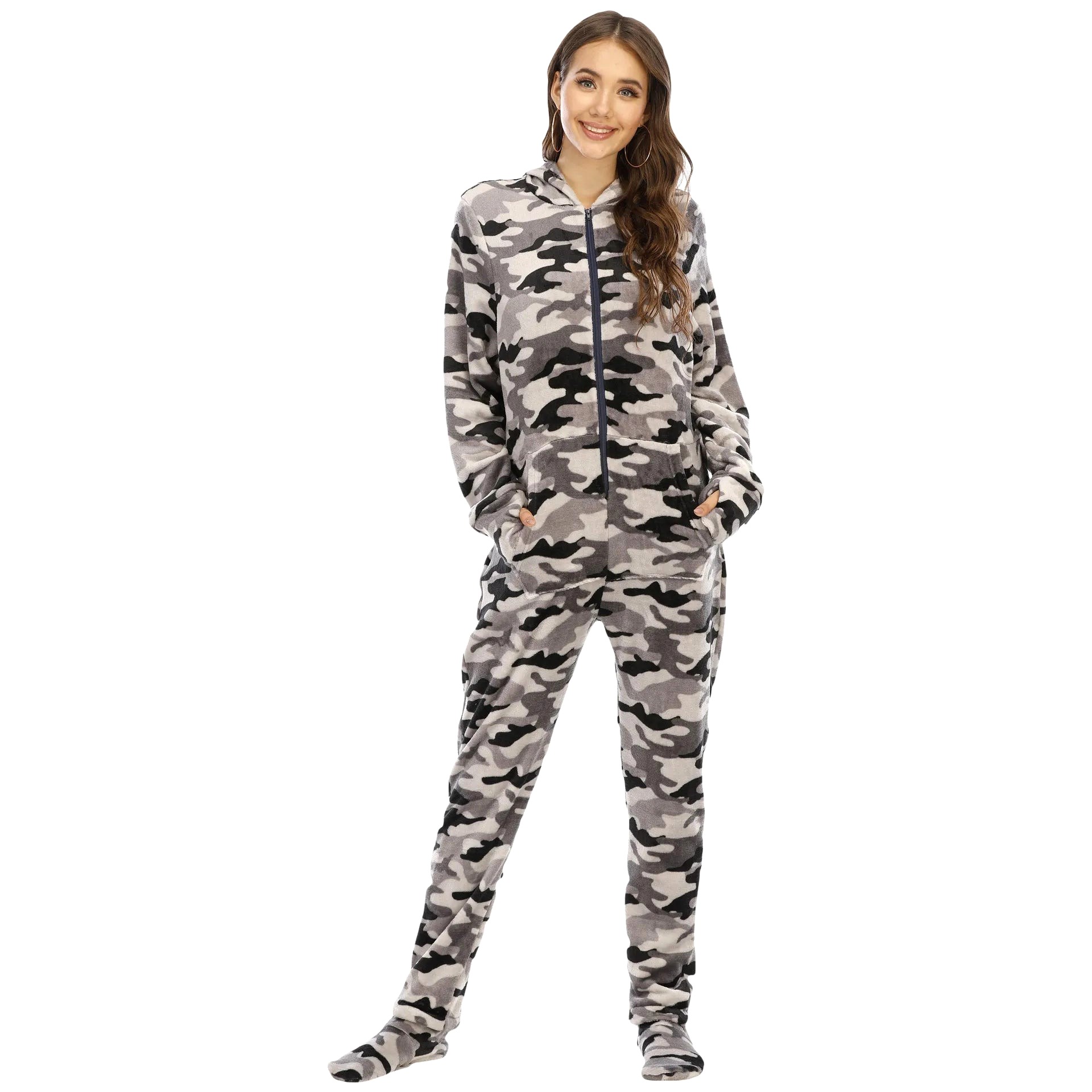 Grenouillere Camouflage Femme
