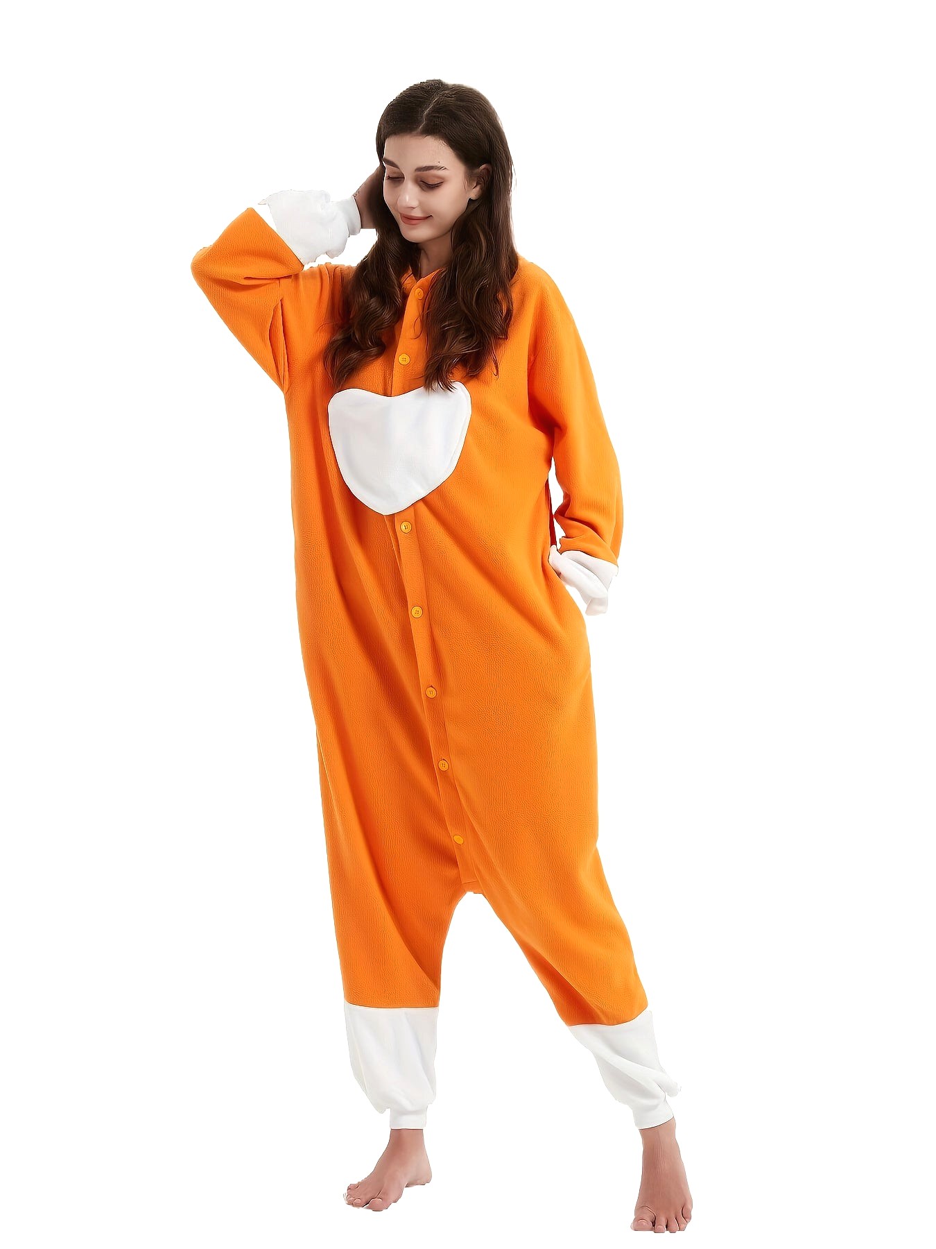 Grenouillere Femme Orange – Image 4