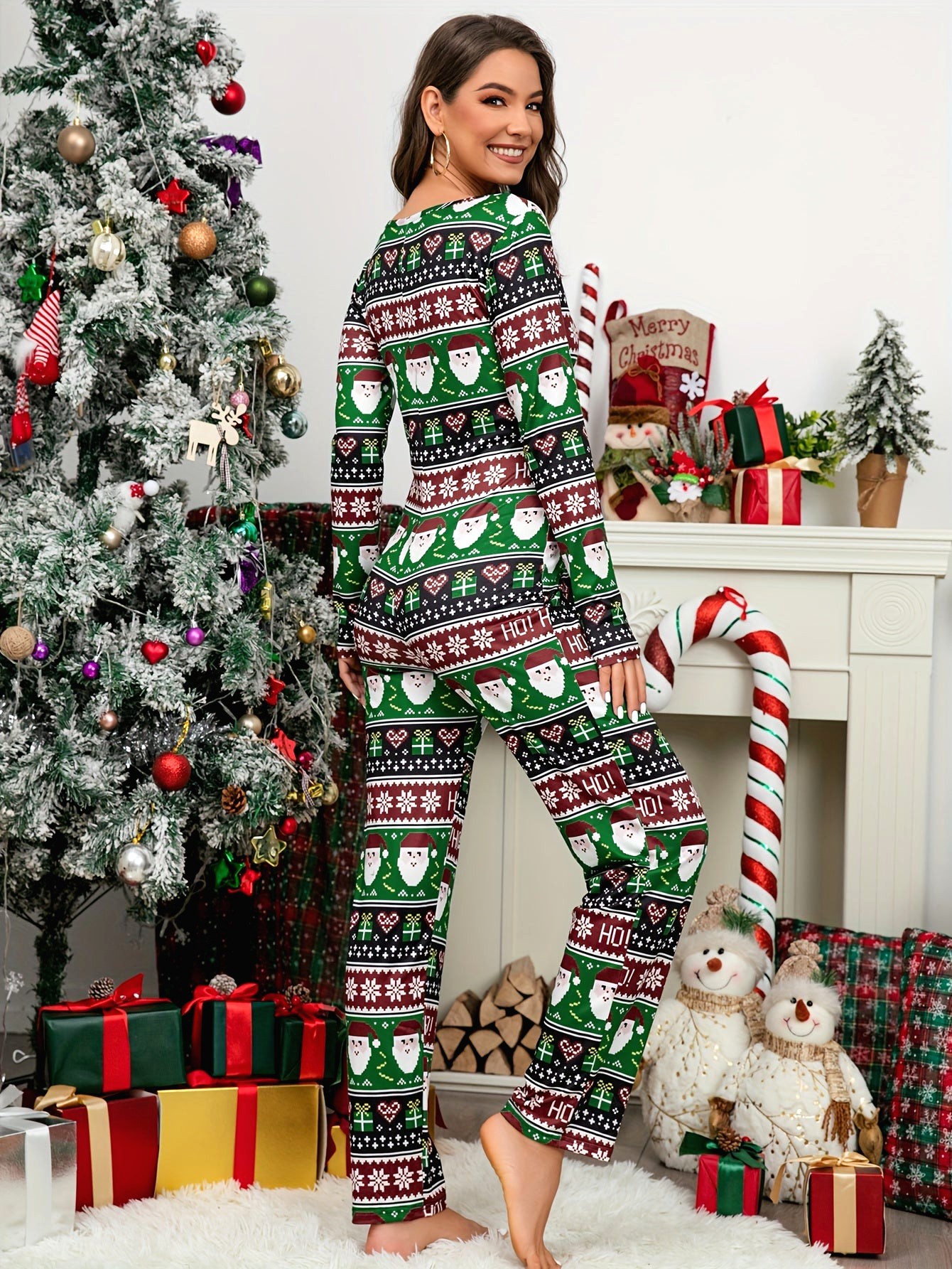 Grenouillere Noel Femme – Image 2