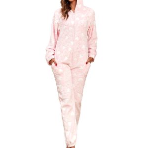 Grenouillere Polaire Femme Coeur