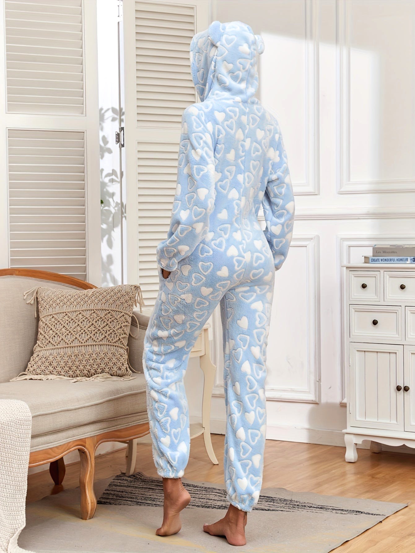 Grenouillere Polaire Femme Coeur – Image 7