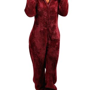 Grenouillere Rouge Femme