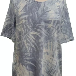 T-shirt Adapté Style N-1851 Couleur Bleu