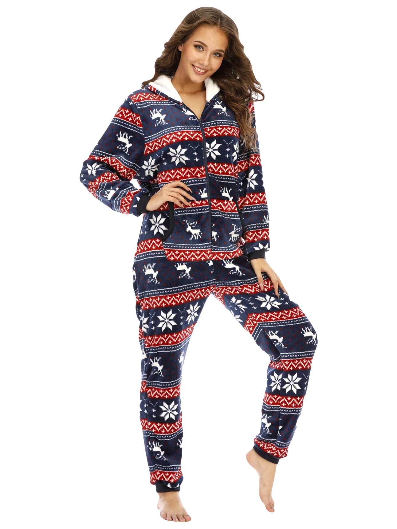 Pyjama Grenouillère Femme Noel – Image 2